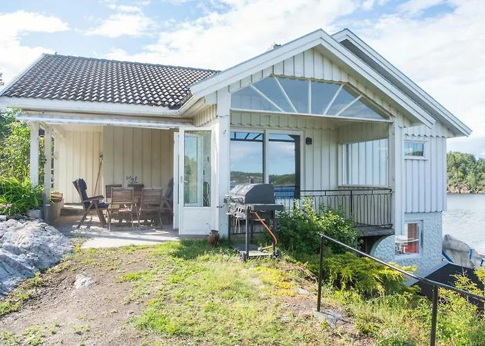 Сasa de vacaciones Sea View And Idyll In Charming Island Brevik (Telemark)